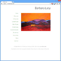 Barbara Lacy – New Website