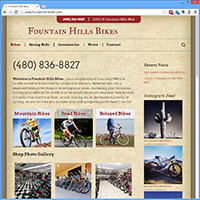 Fountain Hills Bikes – New Website